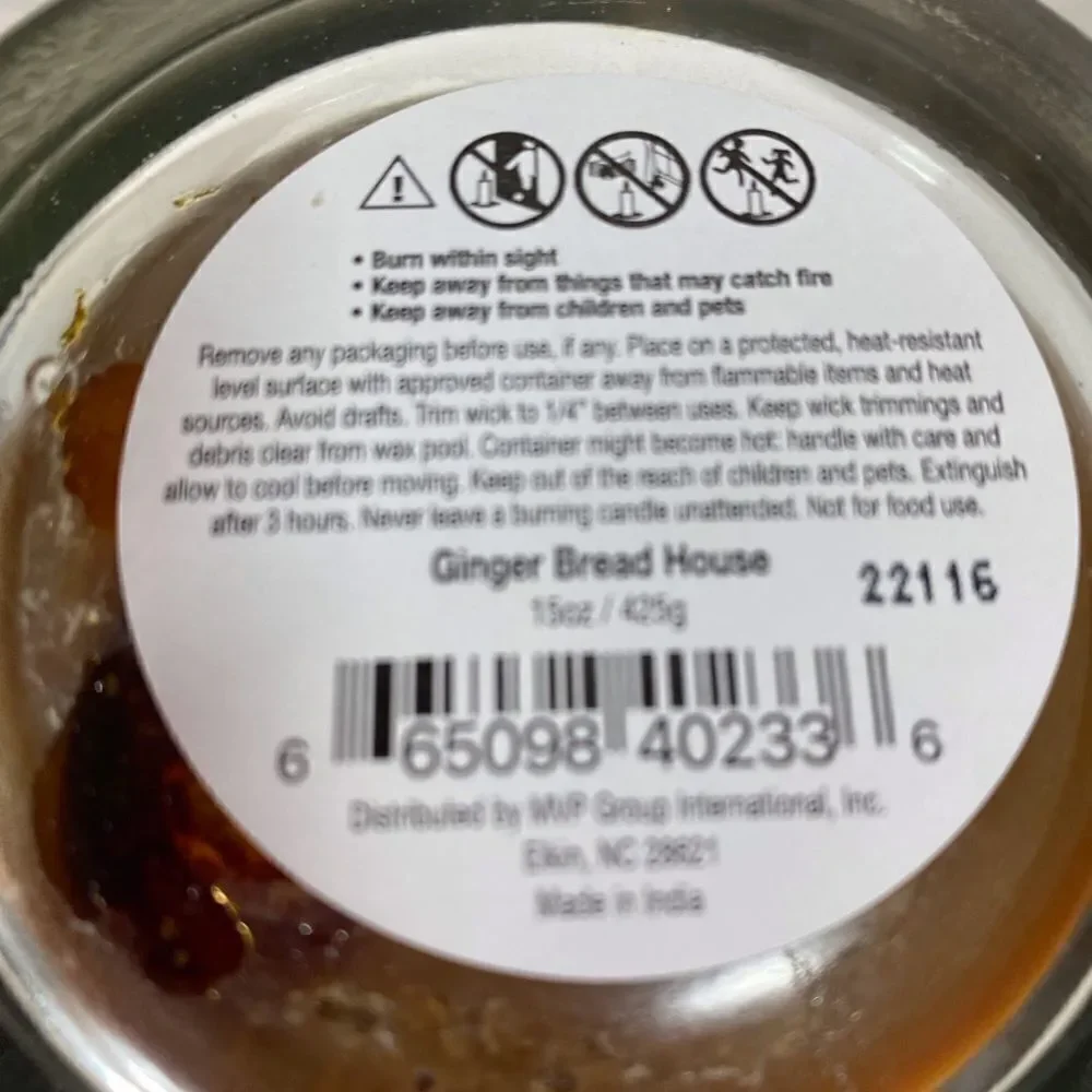 15 Ounce Gingerbread House by Colonial Candle of Cape Cod